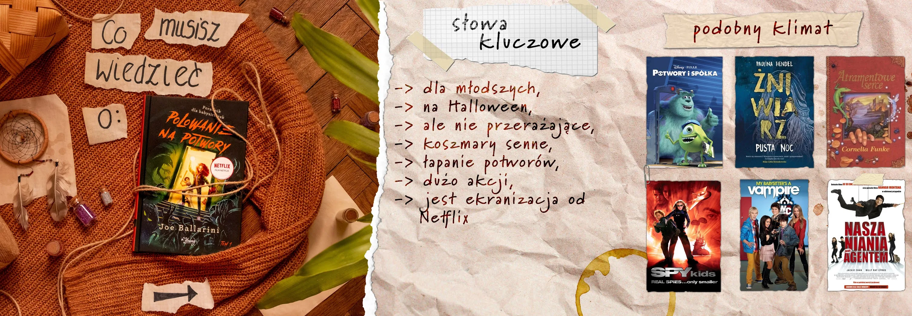 Polowanie na potwory książka poradnik łowczyni potworów