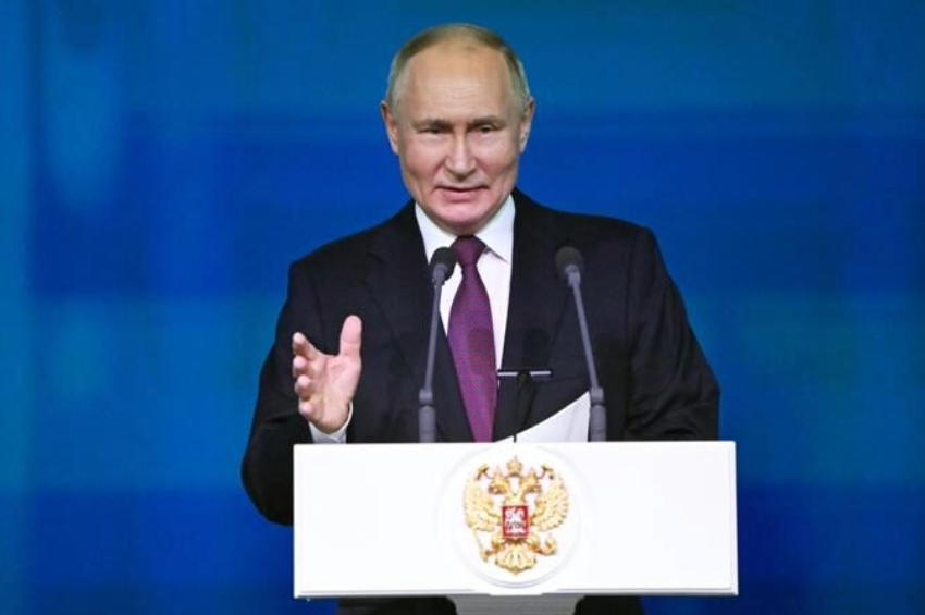 Líder da Rússia, Vladimir Putin | EFE/EPA/SERGEY GUNEEV/SPUTNIK/KREMLIN POOL