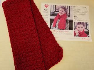  Free Crochet Pattern Berry Stitch Scarf for Beginner