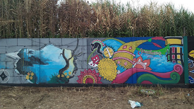 Juara lomba mural kanwil jawa timur