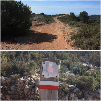 CABRA DEL CAMP-COLL DE SÀRRIA-ROC DEL COGULLÓ-EL COGULLÓ-PUIG DE COMAVERD-COLL DE VALLS, camí de les Terres de Comaverd o GR-175.4