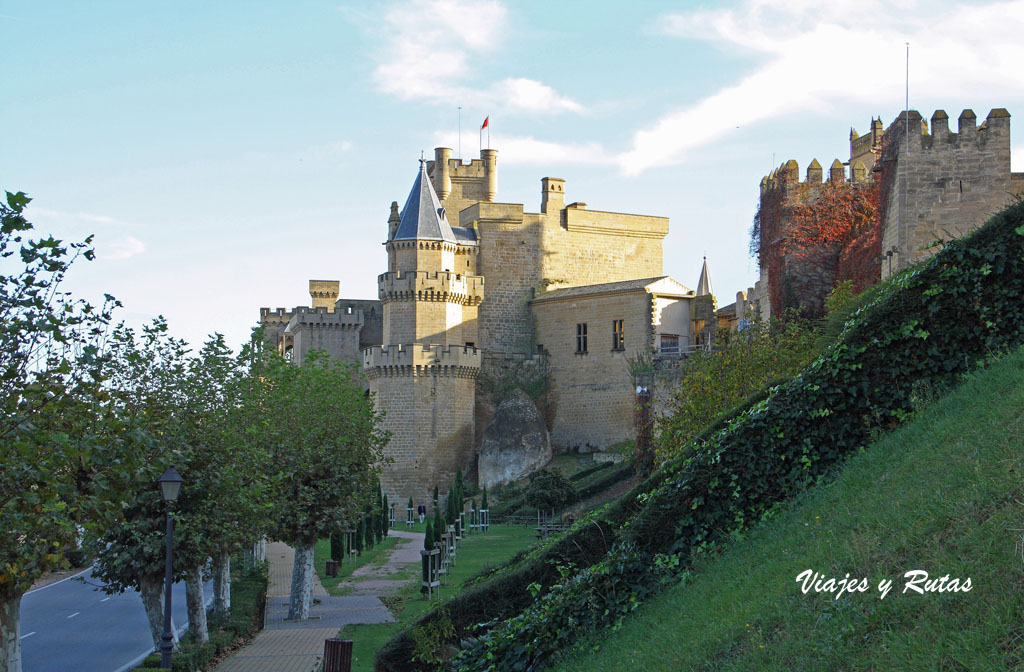 Ronda del castillo de Olite