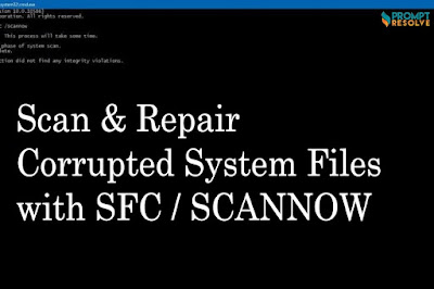 Run SFC/scan