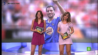 SUSANA GUASCH, CARLOTA REIG, La Sexta Deportes (22.08.11)