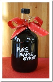 maple syrup oliverea schoolhouse glass jug