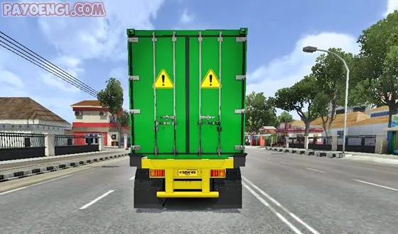 mod nissan btx trailer kontainer