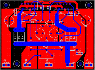 Amplifier Printed Circuit Board