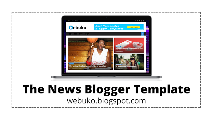 The News - Responsive Magazine Blogger Template Premium Free Download