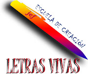 Escuela de Creación «Letras Vivas». La escritura creativa (literatura, . (logo letras vivas)