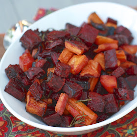 Rosemary Roasted Beets and Carrots | The Sweets Life