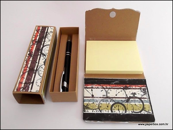 Set Haftnotiz und Stiiftbox (3)