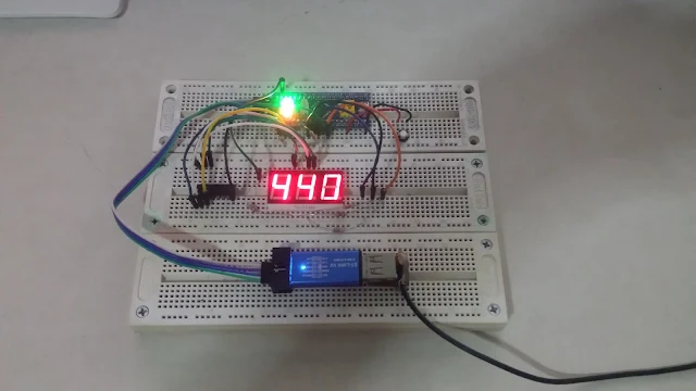 STM32F103C8T6 Blue Pill SysTick and Multiplexing Display Example