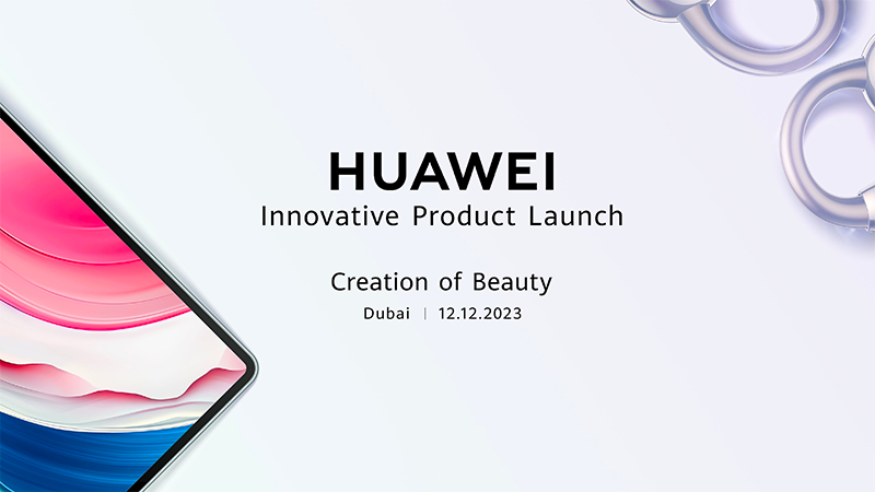 HUAWEI teases MatePad Pro global launch this December 12 in Dubai!