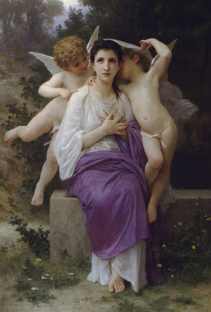 cupid,angels,Bouguereau