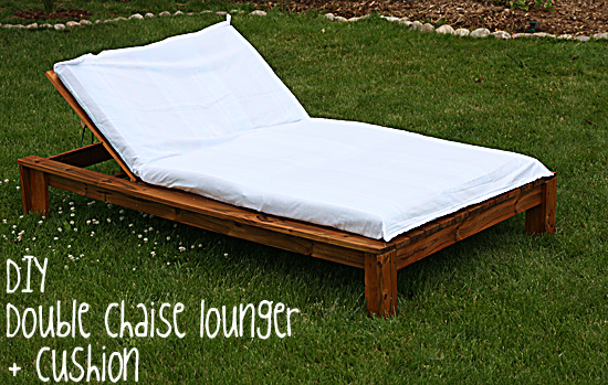 make me a quilt: DIY Double chaise lounger and cushion