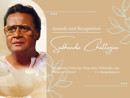 Subhendu Chatterjee Awards and Recognition