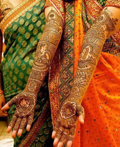 Rajasthani Mehndi Designs, Bridal Mehndi Collection 2015-2016.