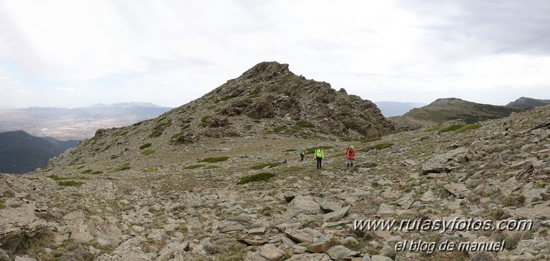 Almirez - La Cumbre - Cruz del Pescadero - Piedra Horadada - Tajo de la Querencia - Tajo de la Cruz