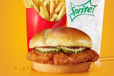 McDonald's Offers  Crispy Chicken Sandwich Meal Deal via App Through September 4, 2022