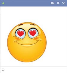 Facebook Romantic Smiley