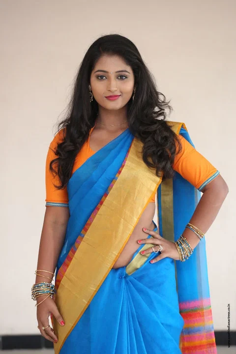 Teja Reddy saree stills viv