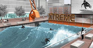 World's First Outdoor Artificial Surfing Machine