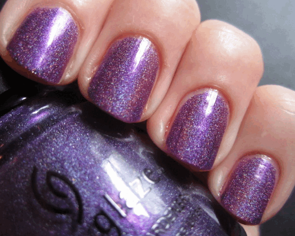 china glaze rainbow. in the China Glaze Tronica