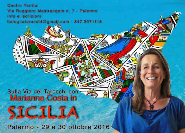 Marianne Costa corsi 2016 tarocchi Sicilia