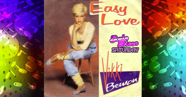 La copertina del pezzo Italo Disco ''Easy Love'' di Vikki Benson