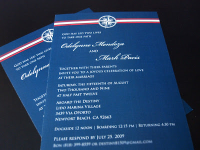 Nautical Wedding Invitations