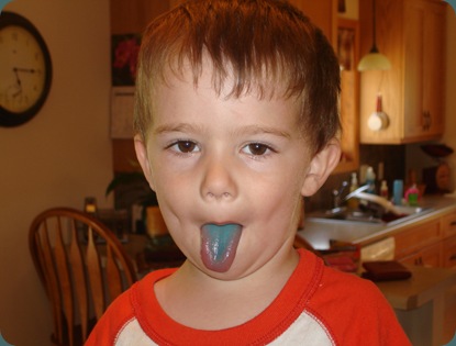 Popsicle tongue