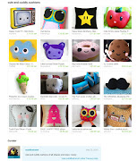 Cute and Cuddly Cushionsmy first treasury in a while. (cute and cuddly cushions)