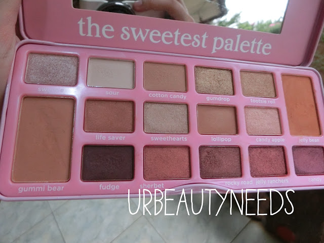 beauty creations the sweetest palette swatch and review
