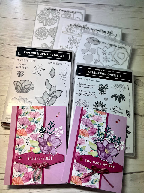 Delightful Floral Designer Series Paper from Stampin' Up! Online Exclusives