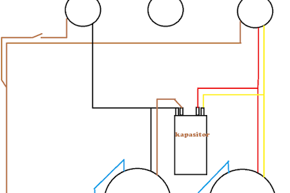 Rangkaian Kabel Mesin Cuci Sanyo