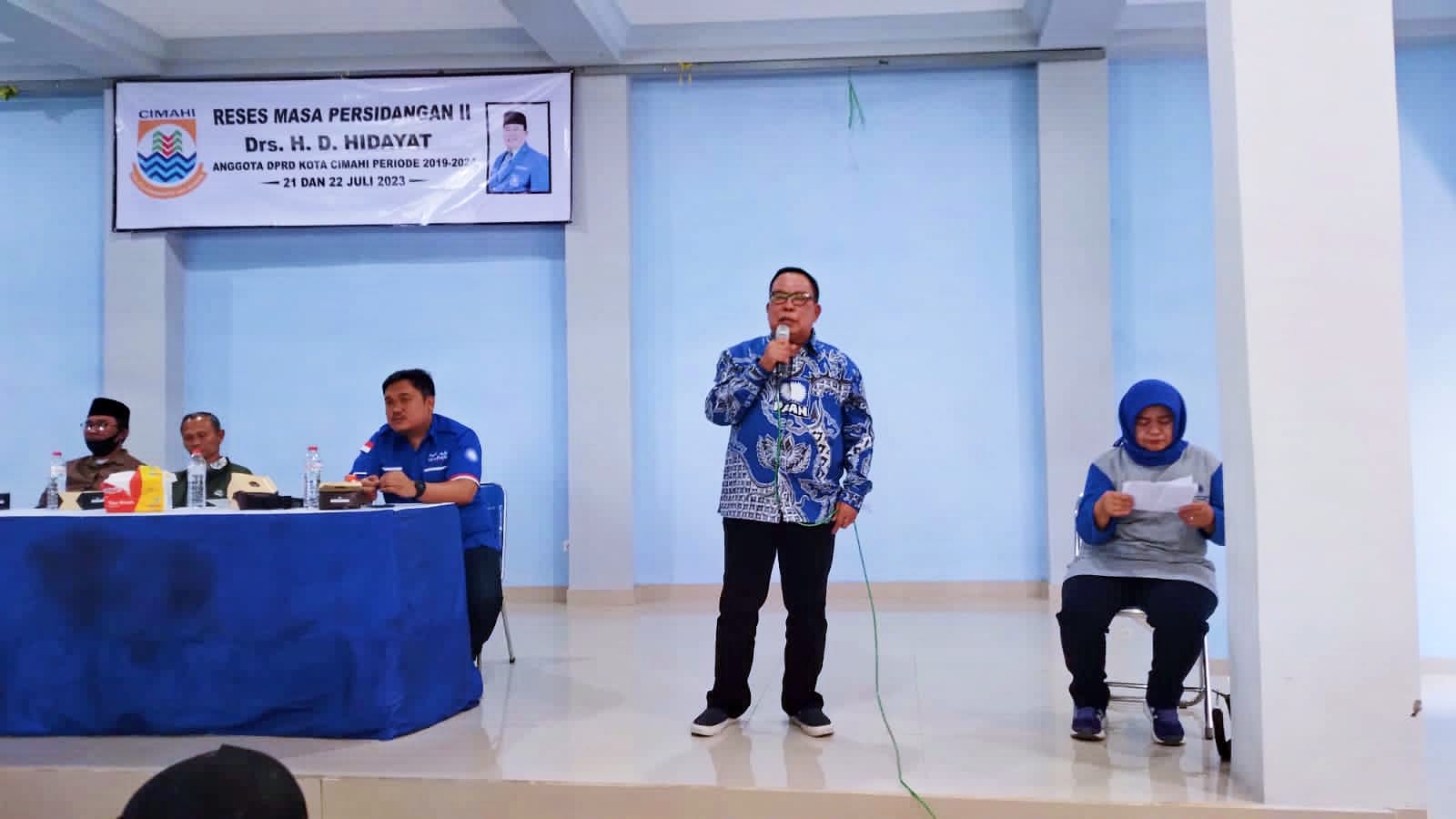 Anggota DPRD Kota Cimahi Gelar Pertemuan Dengan 500 Konstituennya