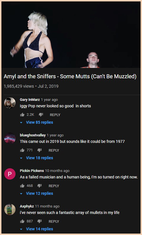 Amyl and the Sniffers - Some Mutts (Can't Be Muzzled)