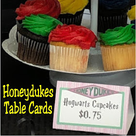 Create fun place settings or a Honeydukes Dessert table at your next Harry Potter party with these free printable Honeydukes table cards. Simply add a fun name to a yummy candy to turn a sweet treat into something straight out of Honeydukes candy store.