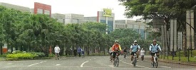 Meramaikan <i>Car Free Day</i>