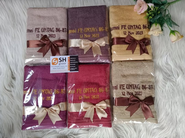 Supplier Souvenir Handuk Wisuda Sidoarjo