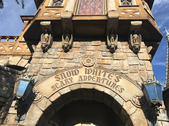 Entrance Sign Snow White's Scary Adventures Disneyland Ride