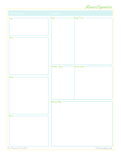 free printable, home management binder, organizing, planner