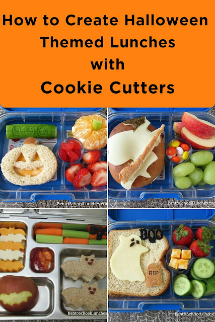 How to Create Halloween Themed Lunches with Cookie Cutters - Spooktacular Creations