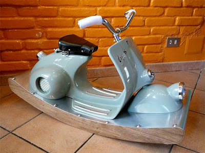 Vespa Rocking Horse @ sweetassugarman.blogspot.com