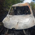 Carro é encontrado queimado em cidade do Vale do Piancó