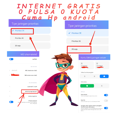 Trik internet gratis 2023 terbaru