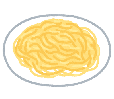 素パスタのイラスト