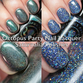 Octopus Party Nail Lacquer Saturnalia Polishes