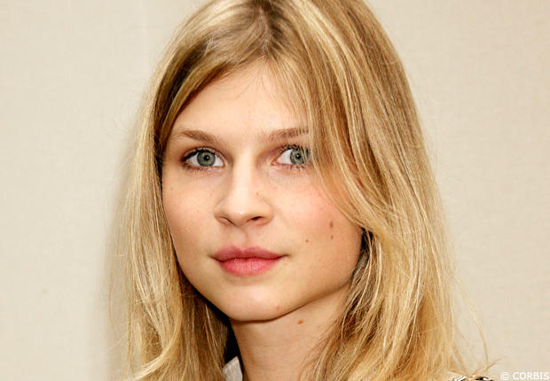 Clemence Poesy on touchable makeup I like makeup you can pat on with 