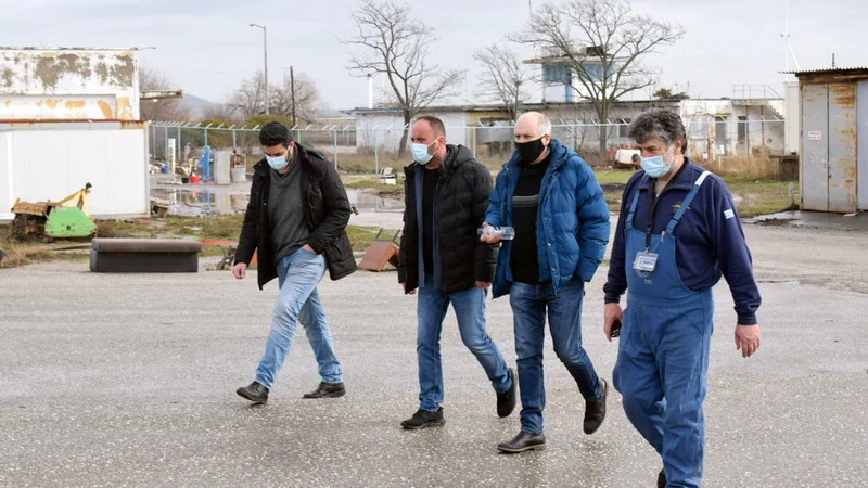 Περιοδεία κλιμακίου του ΚΚΕ στις πληγείσες περιοχές της Αλεξανδρούπολης
